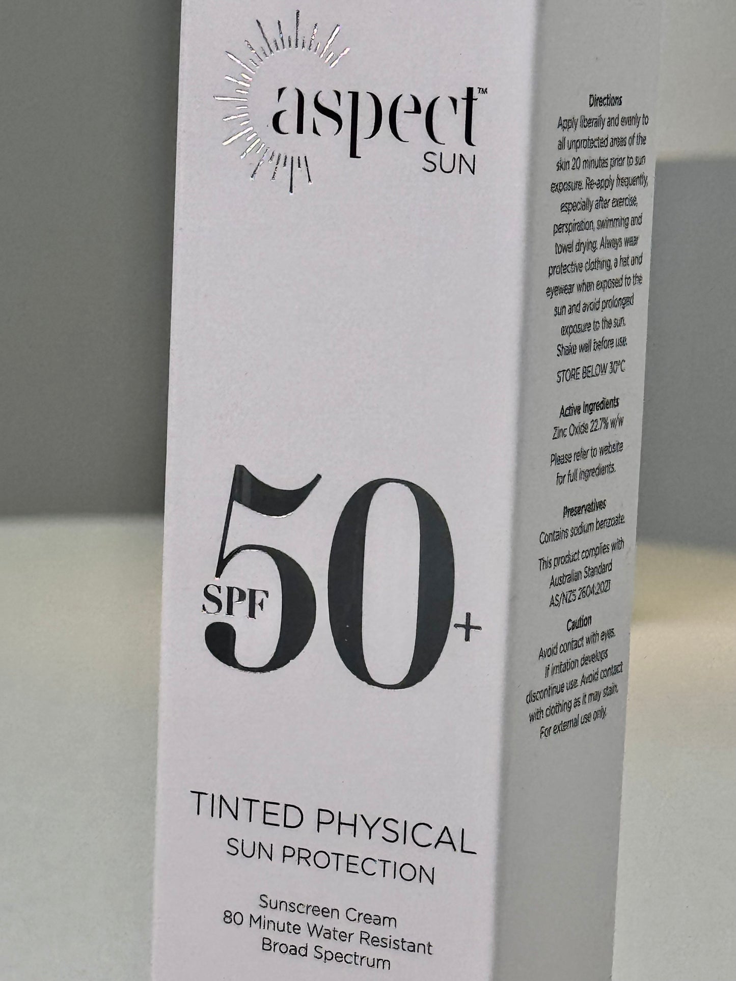 Aspect 50 SPF Tinted Sunscreen