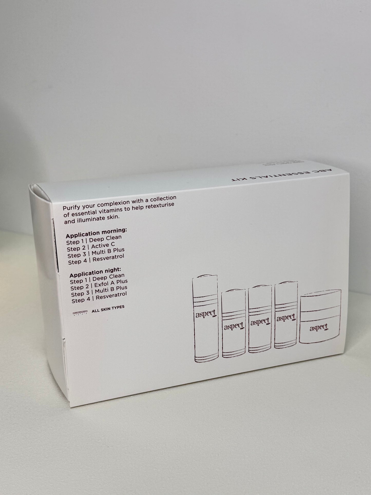 Aspect Dr Skin Care Range