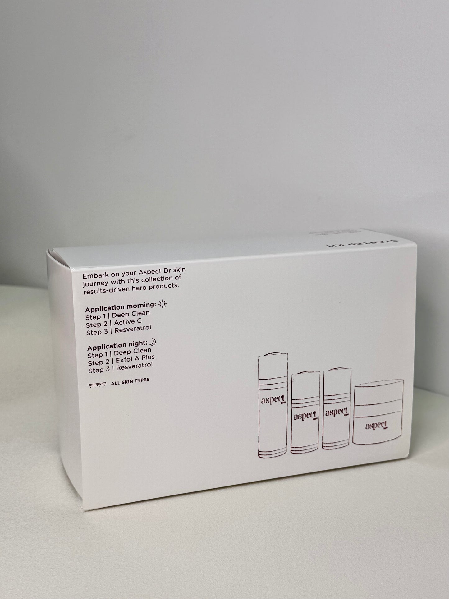 Aspect Dr Skin Care Range