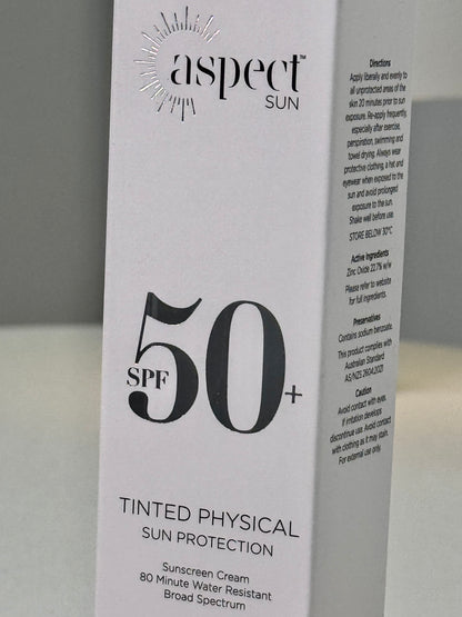 Aspect 50 SPF Tinted Sunscreen