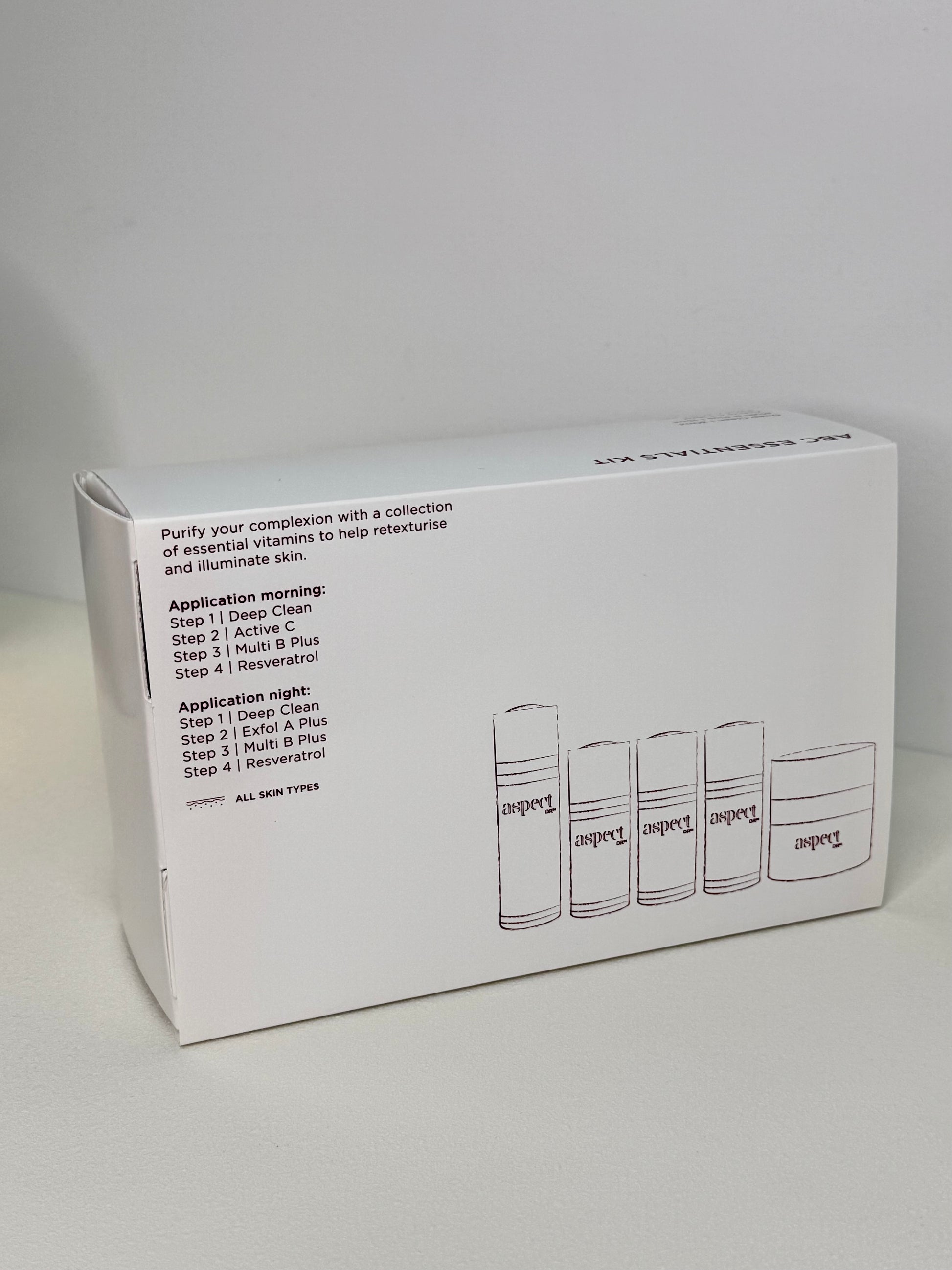 Aspect Dr Skin Care Range